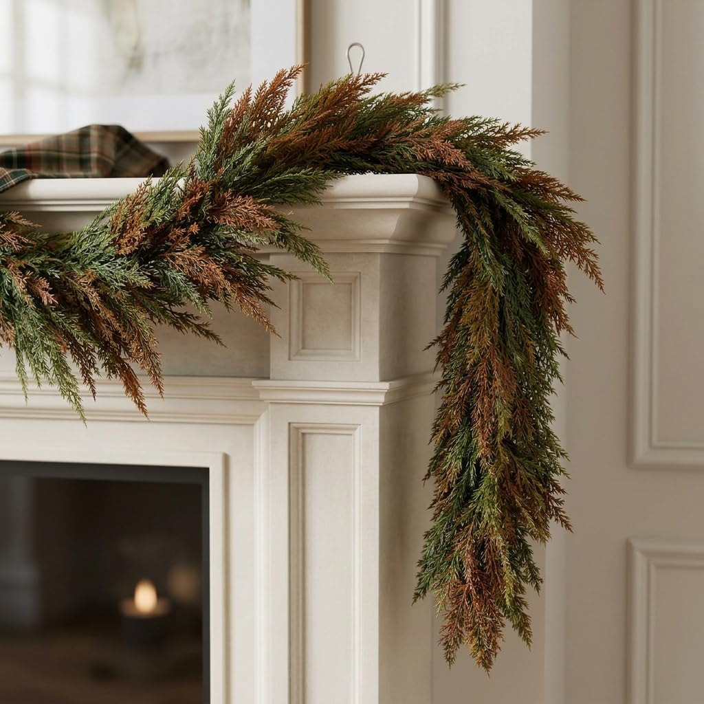 Cedar & Pine Mantel Garland