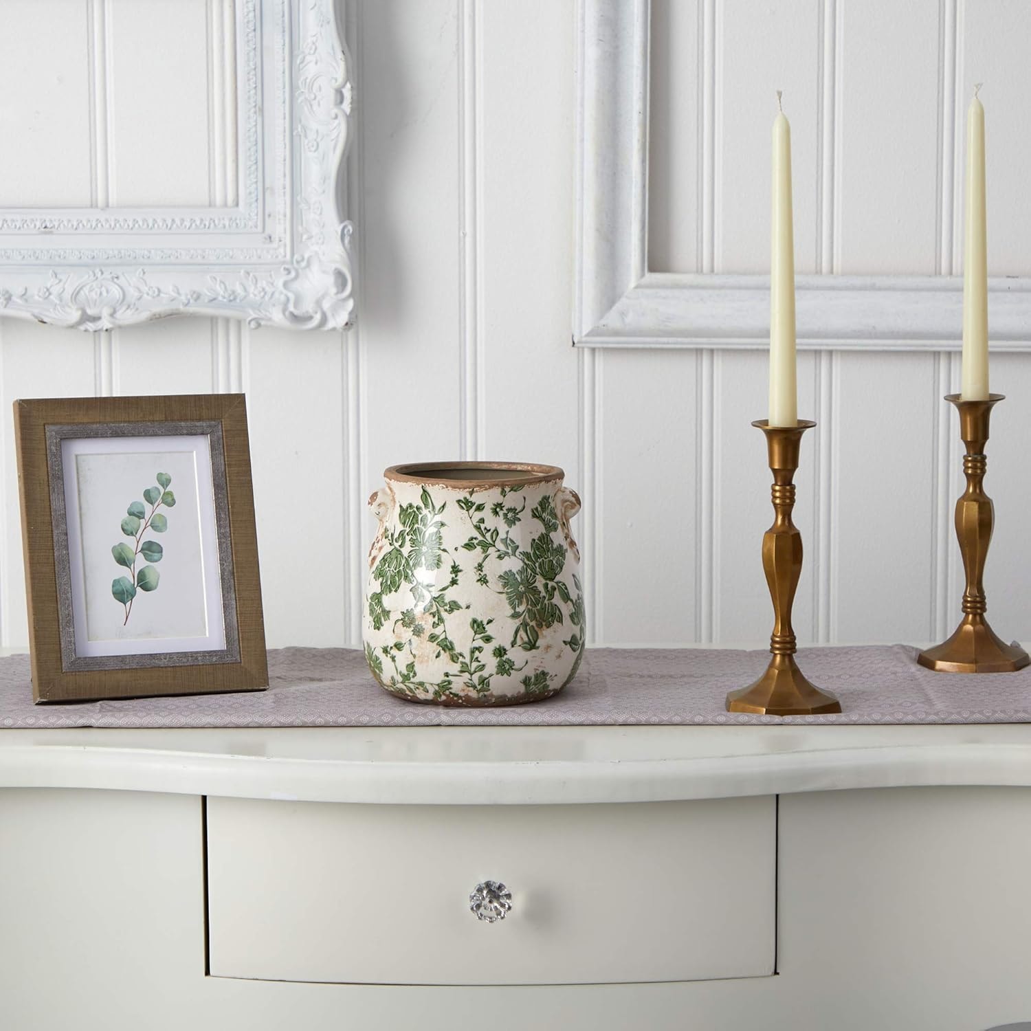 Ceramic Decorative Vase — Tuscan Style