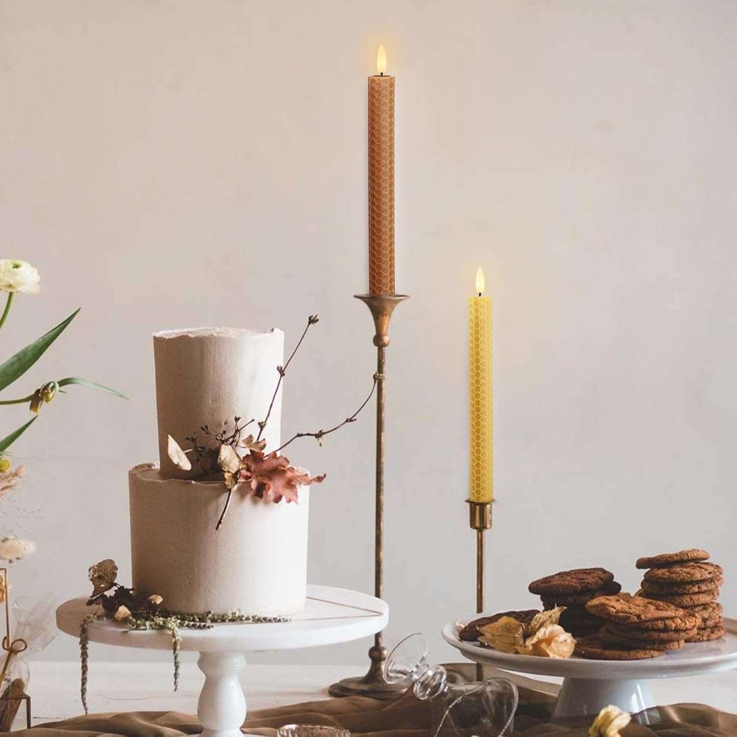 Honey Comb Candle Sticks