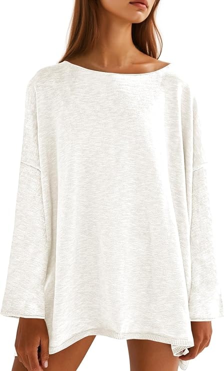 Long-Sleeved Lightweight Sweater